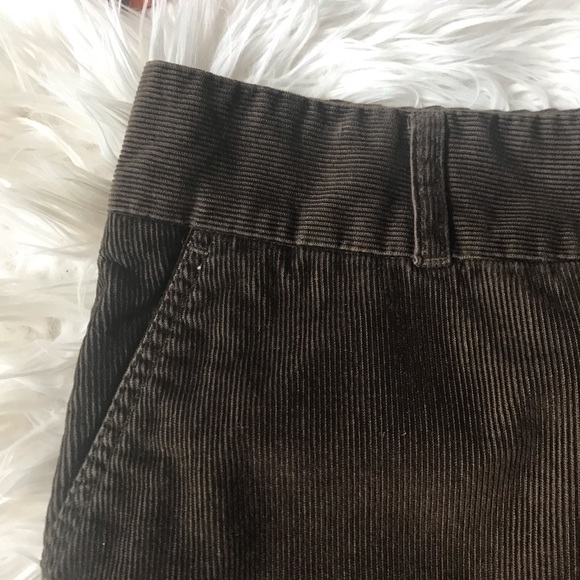 VV Short Brown Corduroy Skirt - Picture 4 of 7